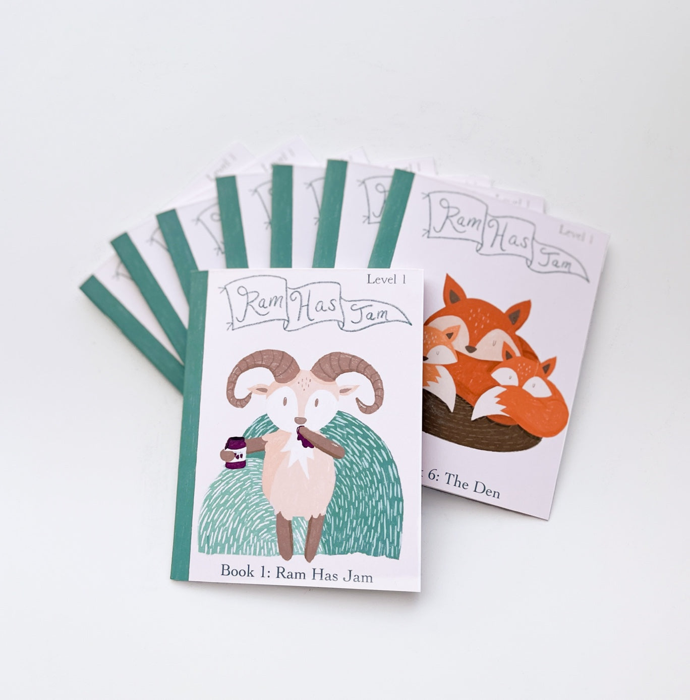 Level 1 Phonetic Early Readers - Ram Has Jam 8 Book Set