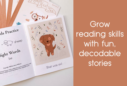 Phonetic Decodable Readers Set 2- Ram Has Jam 8 Book Set