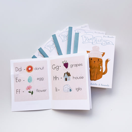 Pre-Reader Decodable Beginner Books - Ram Has Jam 6 Book Set