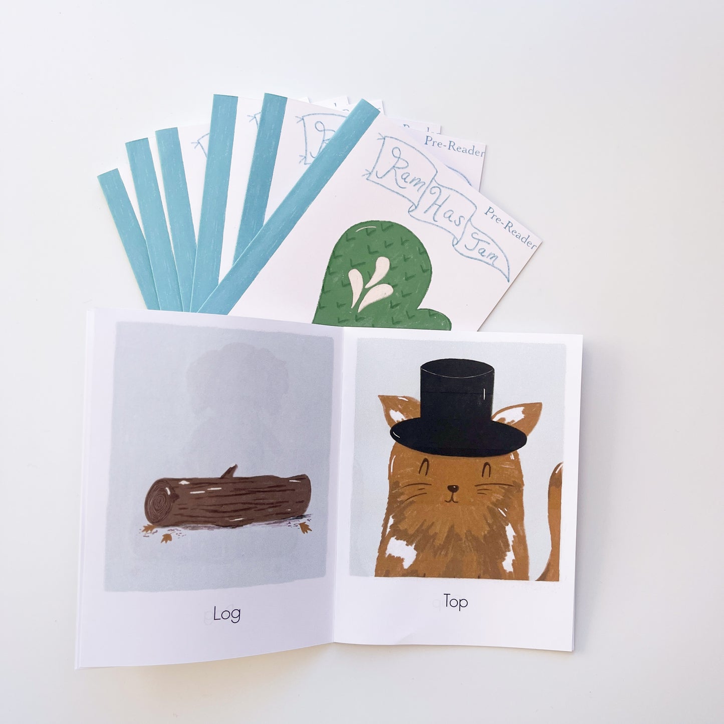 Decodable Beginner Learn to Read Books - Pre-Reader Ram Has Jam 6 Book Set