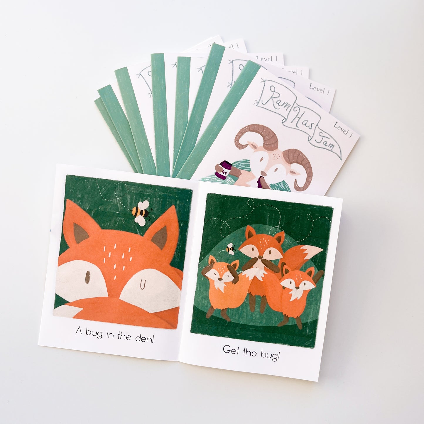 Level 1 Phonetic Early Readers - Ram Has Jam 8 Book Set