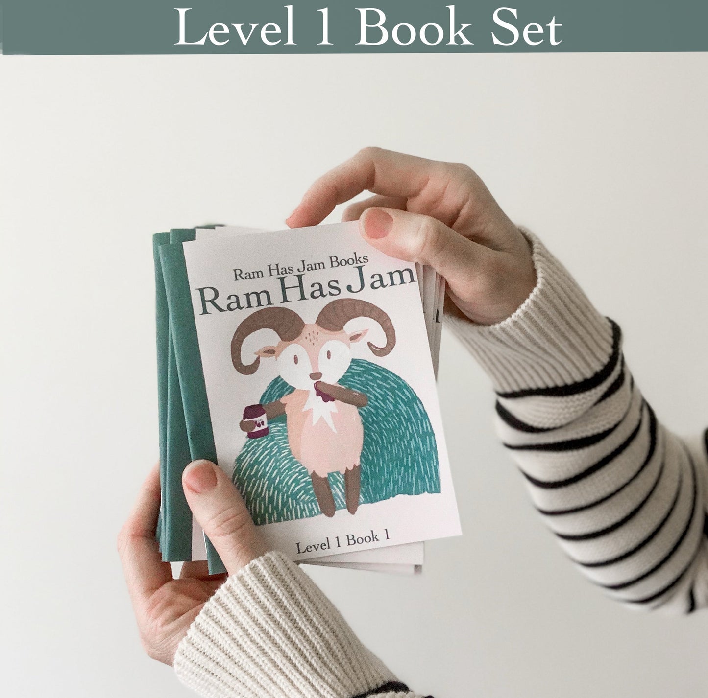 Level 1 Phonetic Early Readers - Ram Has Jam 8 Book Set