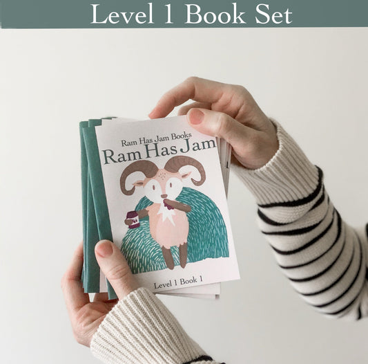 Level 1 Phonetic Early Readers - Ram Has Jam 8 Book Set