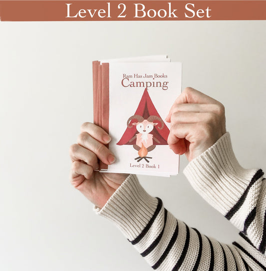 Level 2 Phonetic Decodable Readers - Ram Has Jam 8 Book Set