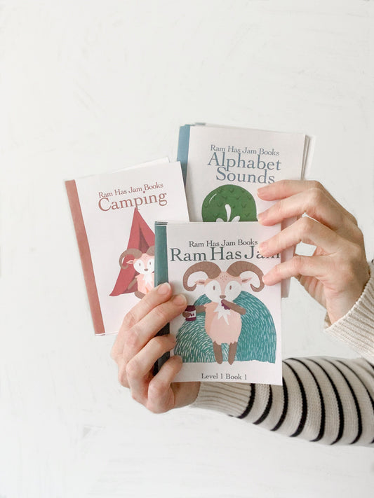 BUNDLE - Ram Has Jam Beginner Reader Books -Three set Bundle - 22 books total