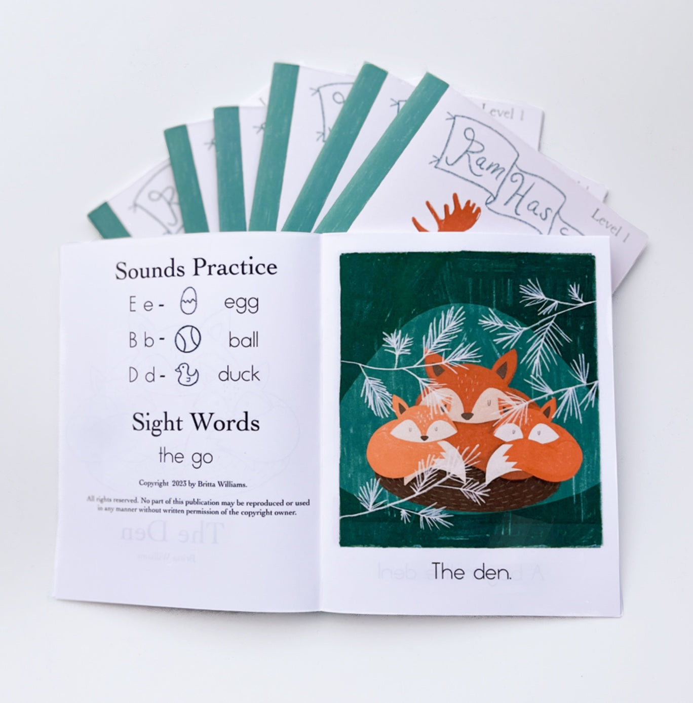 Level 1 Phonetic Early Readers - Ram Has Jam 8 Book Set