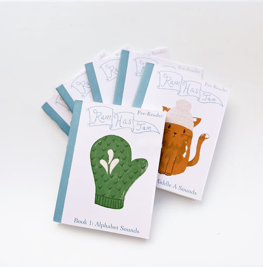 Phonetic Readers Full Set | Learn to Read System (Pre-Reader + Sets 1–2)