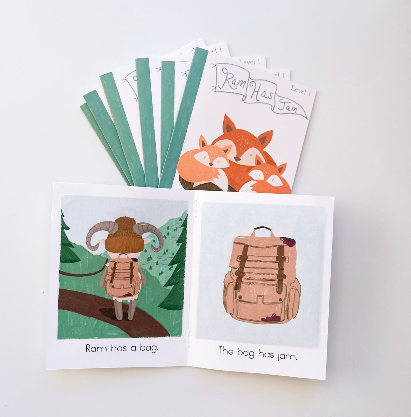 Level 1 Phonetic Early Readers - Ram Has Jam 8 Book Set