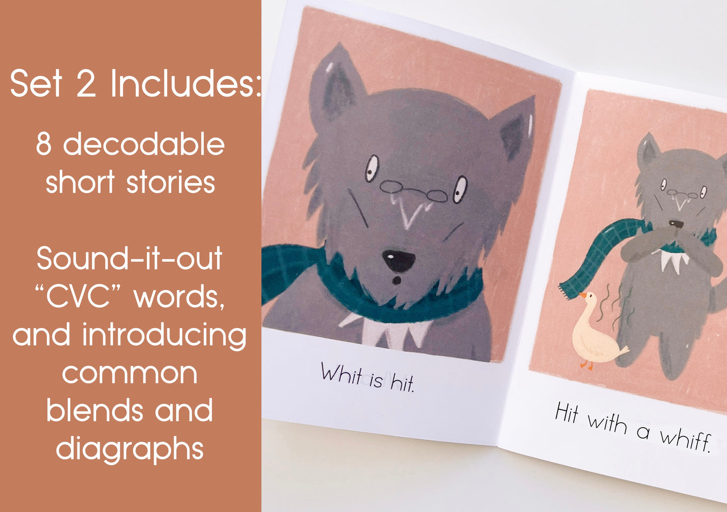 Phonetic Decodable Readers Set 2- Ram Has Jam 8 Book Set