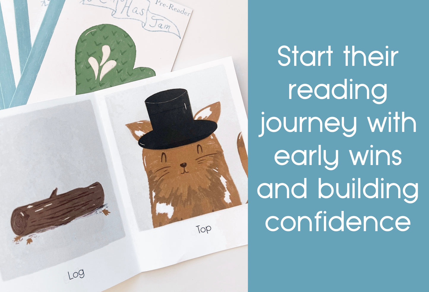 Starter Bundle - Ram Has Jam Phonetic Readers | Learn to Read System (Pre-Reader + Set 1)