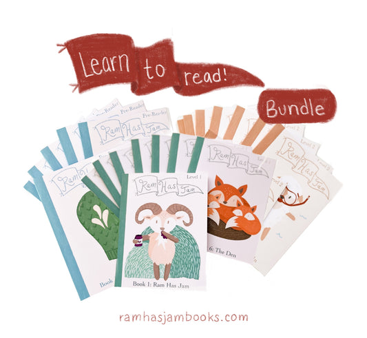 Phonetic Readers Full Set | Learn to Read System (Pre-Reader + Sets 1–2)